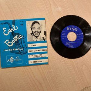 Earl Bostic – Earl Bostic And His Alto Sax Vol. 1 	 Vinyl, 7", 45 RPM, EP
